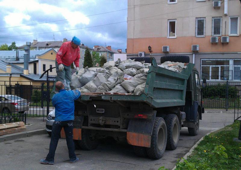 Вывоз мусора из новостройки в Куйбышеве – ПроМусор, контейнеры, уборка и грузчики от 2177 руб