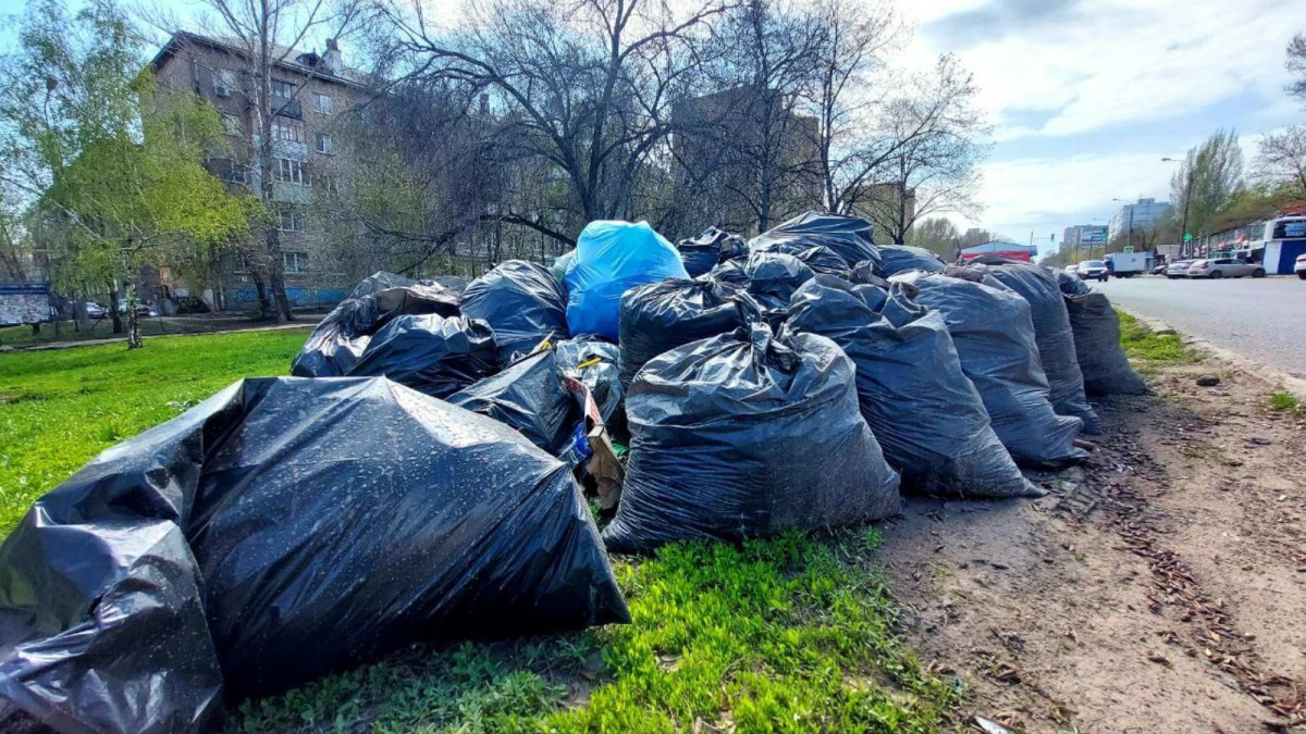Вывоз и утилизация мусора после субботника в Куйбышеве в октябре