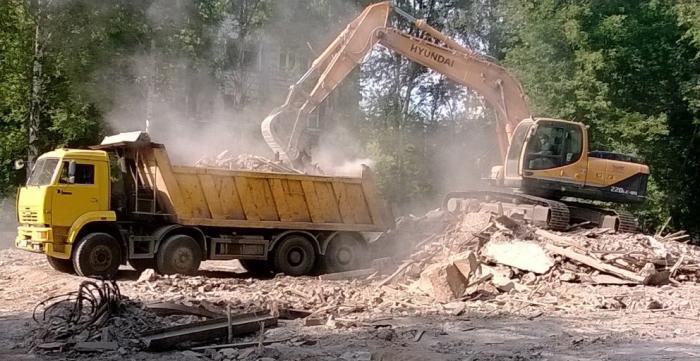 Вывоз бетонного боя и ЖБИ отходов в Куйбышеве от ПроМусор, цена от 2800 руб., утилизация и переработка