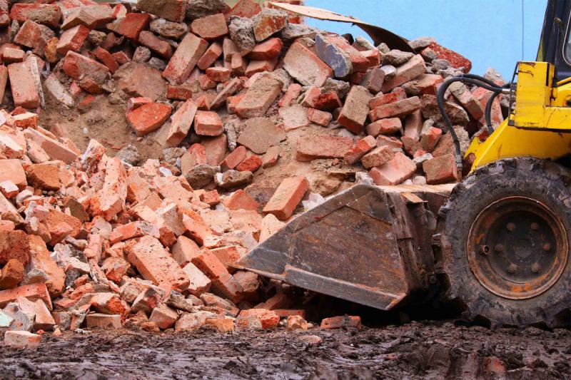 Вывоз кирпичного боя с утилизацией в Куйбышеве в октябре