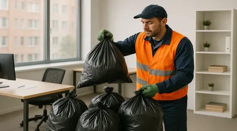 Уборка и вывоз мусора после мероприятий в Куйбышеве в октябре
